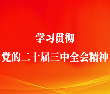 学习贯彻党的二十届三中全会精神
